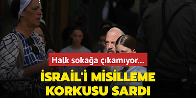 Halk sokağa çıkamıyor... İsrail'i misilleme korkusu sardı