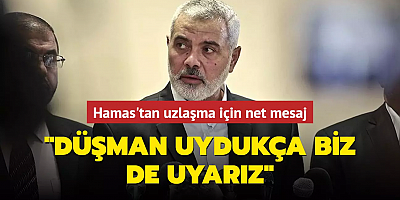 Hamas'tan uzlaşma için net mesaj... 