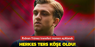 Herkes ters köşe oldu! Rıdvan Yılmaz transferi resmen açıklandı