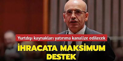 İHRACATA MAKSİMUM DESTEK: YURTDIŞI KAYNAKLARI YATIRIMA KANALİZE EDİLECEK