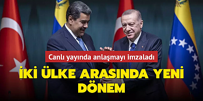 İki ülke arasında yeni dönem! Canlı yayında anlaşmayı imzaladı