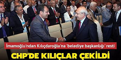 İMAMOĞLU'NDAN KILIÇDAROĞLU'NA 'BELEDİYE BAŞKANLIĞI' RESTİ... CHP'DE KILIÇLAR ÇEKİLDİ