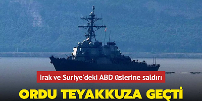 Irak ve Suriye'deki ABD üslerine saldırı... Ordu teyakkuza geçti