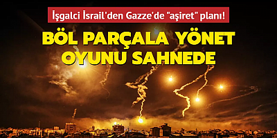 İşgalci İsrail'den Gazze'de 