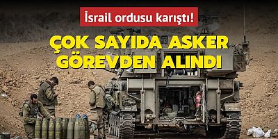 İsrail ordusu karıştı! Çok sayıda asker görevden alındı