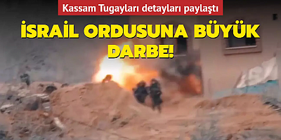 İsrail ordusuna büyük darbe! Kassam Tugayları detayları paylaştı