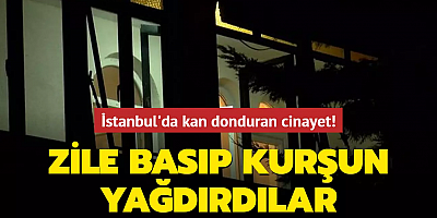 İstanbul'da kan donduran cinayet! Zile basıp kurşun yağdırdılar...