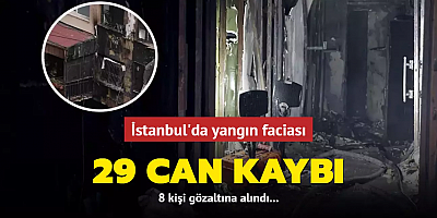 İstanbul'da yangın faciası: Çok sayıda can kaybı var