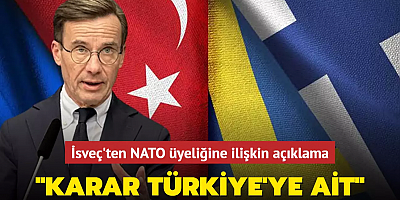İsveç'ten NATO üyeliğine ilişkin açıklama... 