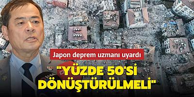 Japon deprem uzmanı uyardı... 