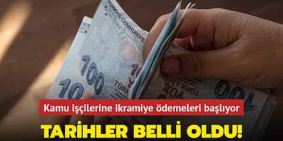 Kamu işçilerine ikramiye ödemeleri başlıyor... Tarihler belli oldu!
