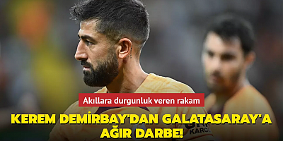 Kerem Demirbay'dan Galatasaray'a ağır darbe! Akıllara durgunluk veren rakam...