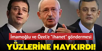 Kılıçdaroğlu'dan, İmamoğlu ve Özel'e 