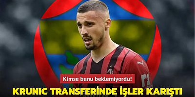 Kimse bunu beklemiyordu! Fenerbahçe'nin Rade Krunic transferinde işler karıştı...