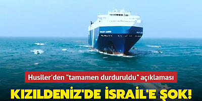 Kızıldeniz'de İsrail'e şok! Husiler'den 