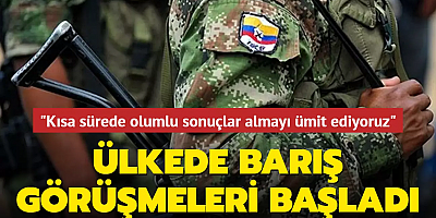 Kolombiya'nın barış sürecinde bir sayfa daha açıldı