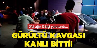 Komşular arasında gürültü kavgası kanlı bitti! 2'si ağır 3 kişi yaralandı...