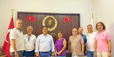 MABİYAD DERNEĞİ YÖNETİM KURULU ÜYELERİ MERSİN GAZETECİLER CEMİYETİ (MGC) ZİYARET ETTİLER ..!