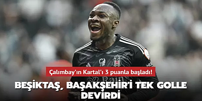 Maç Sonucu: Beşiktaş 1-0 Başakşehir