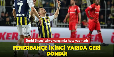 MAÇ SONUCU: Fenerbahçe 4-1 Pendikspor