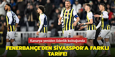 Maç Sonucu: Fenerbahçe 4-1 Sivasspor