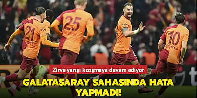 MAÇ SONUCU: Galatasaray 3-0 Konyaspor