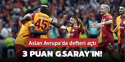 MAÇ SONUCU: Galatasaray 3-1 PAOK