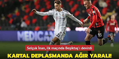 MAÇ SONUCU: Gaziantep FK 2-0 Beşiktaş