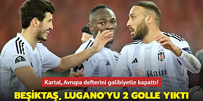Maç sonucu: Lugano 0-2 Beşiktaş