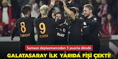MAÇ SONUCU: Samsunspor 0-2 Galatasaray