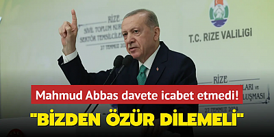 Mahmud Abbas bizden özür dilemeli! Başkan Erdoğan'dan TBMM'ye davet açıklaması