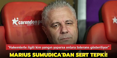 Marius Sumudica'dan sert tepki! 