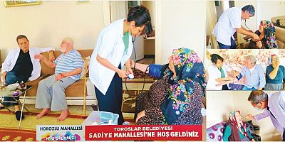 MERSİN TOROSLAR İLÇE SAĞLIK MÜDÜRLÜĞÜ BÜNYESİNDE “ BİZE GELEMEYEN YATAĞA BAĞIMLI, ENGELLİ, YAŞLI, EVİNDEN ÇIKAMAYAN, PSİKOSOSYAL DESTEĞE İHTİYACI OLAN HER VATANDAŞIMIZA BİZ GİDERİZ” ADLI PROJE ÇALIŞMALARI HOROZLU VE ATLILAR(SADİYE) KÖYLERİNDE DEVAM EDİYOR
