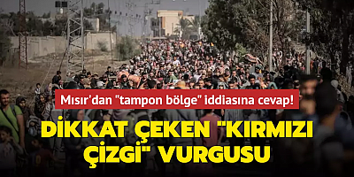 Mısır'dan Filistinliler için 