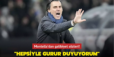 Montella'dan galibiyet sözleri! 