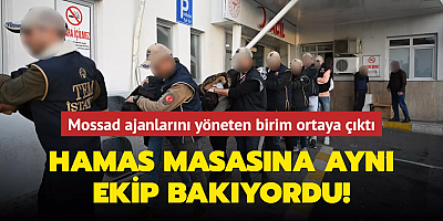 Mossad ajanlarını yöneten birim ortaya çıktı... Hamas masasına da bakıyorlardı