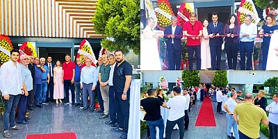 MÜHENDİS HAKAN ŞEHMUSOĞLU İLE EŞİ MİMAR SEÇİL SÜLÜ ŞEHMUSOĞLU YENİ ÇALIŞMA OFİSLERİNİ HİZMETE AÇTILAR