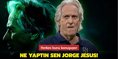 Ne yaptın sen Jorge Jesus! Herkes bunu konuşuyor...