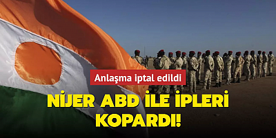 Nijer ABD ile ipleri kopardı! Anlaşma iptal edildi