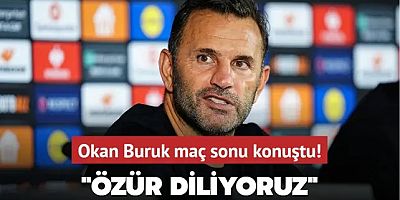Okan Buruk maç sonu konuştu! 