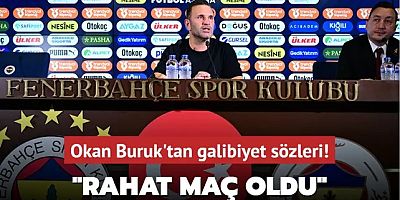 Okan Buruk'tan galibiyet sözleri! 