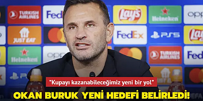 Okan Buruk yeni hedefi belirledi! 