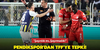Pendikspor'dan TFF'ye tepki! 