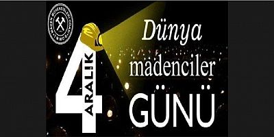 ŞANLIURFA PLATFORMU GAZİANTEP İL TEMSİLCİĞİ MADENCİLER GÜNÜNÜ KUTLADI
