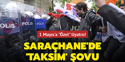 Saraçhane'de 'Taksim' şovu