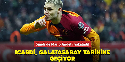 Şimdi de Mario Jardel'i yakaladı! Icardi, Galatasaray tarihine geçiyor