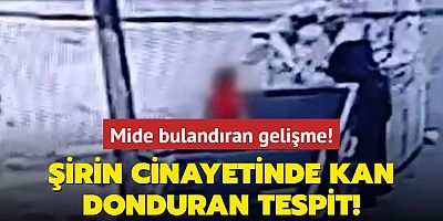 Şirin cinayetinde kan donduran tespit!