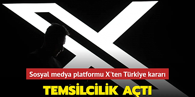 Sosyal medya platformu X, Türkiye'de temsilcilik açtı