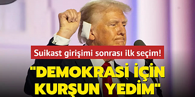Suikast girişimi sonrası ilk seçim: Demokrasi için kurşun yedim