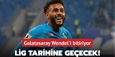 Süper Lig tarihine geçecek! Galatasaray Wendel'i bitiriyor